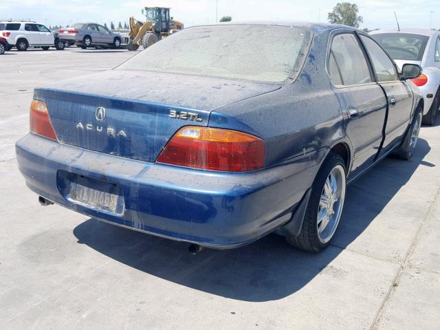 19UUA5645XA008011 - 1999 ACURA 3.2TL BLUE photo 4