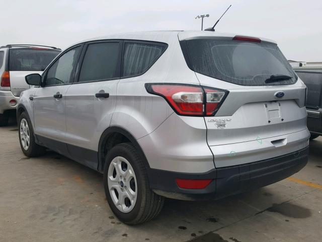 1FMCU0F76JUA71229 - 2018 FORD ESCAPE S SILVER photo 3