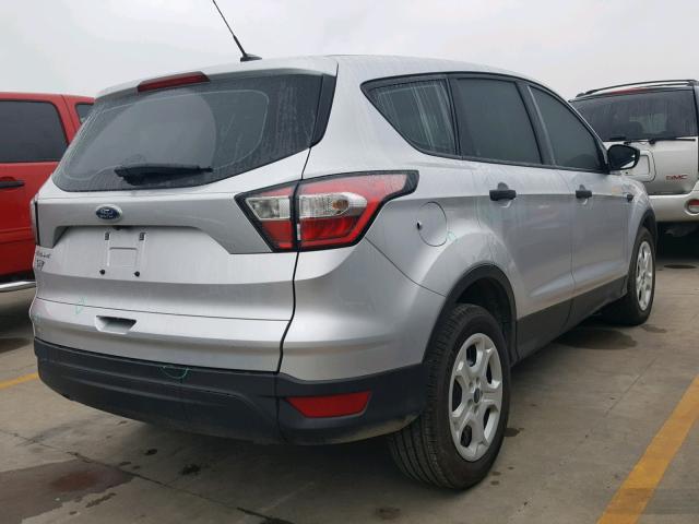 1FMCU0F76JUA71229 - 2018 FORD ESCAPE S SILVER photo 4