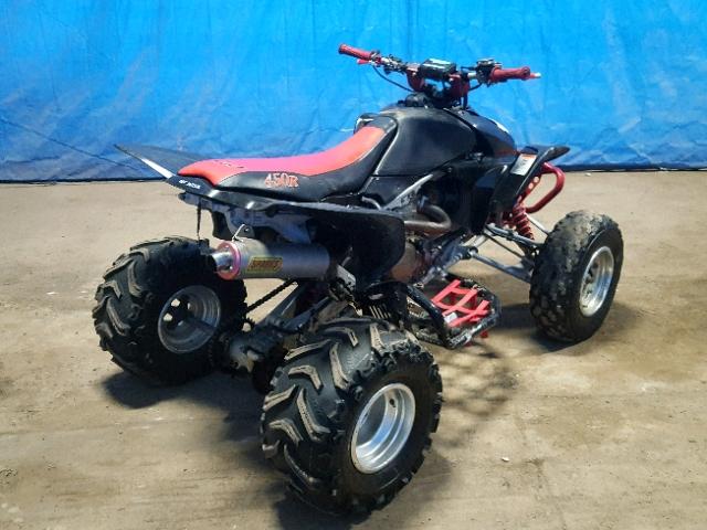 1HFTE30085A120488 - 2005 HONDA TRX450 R TWO TONE photo 4