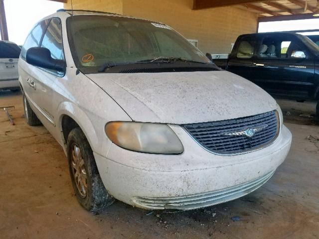 2C4GP74L61R296625 - 2001 CHRYSLER TOWN & COU WHITE photo 1