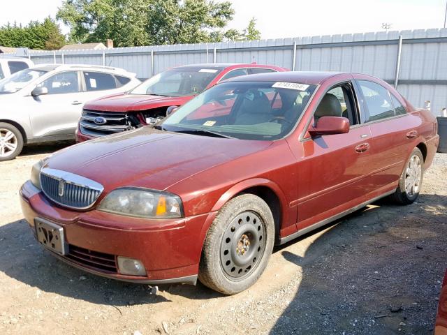 1LNHM87A43Y687554 - 2003 LINCOLN LS 勃艮第红 照片 2