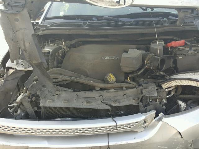 1FMHK7F83BGA15195 - 2011 FORD EXPLORER L GRAY photo 7