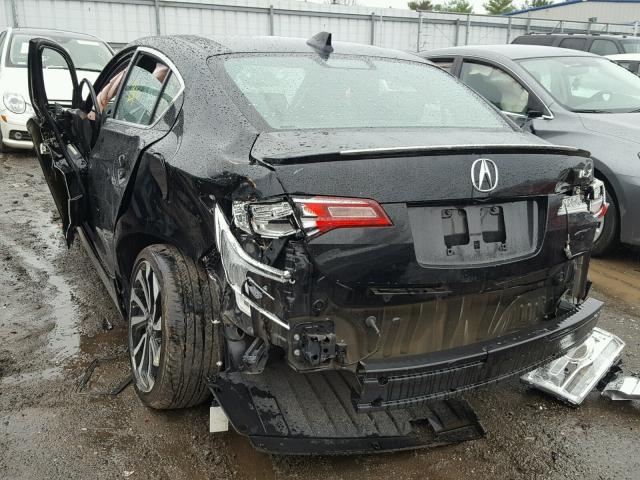19UDE2F80GA000694 - 2016 ACURA ILX PREMIU BLACK photo 3