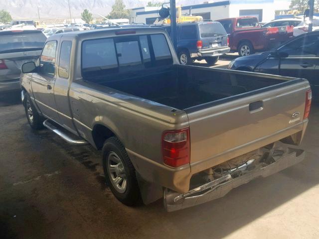 1FTYR14V63PB45818 - 2003 FORD RANGER SUP GRAY photo 3