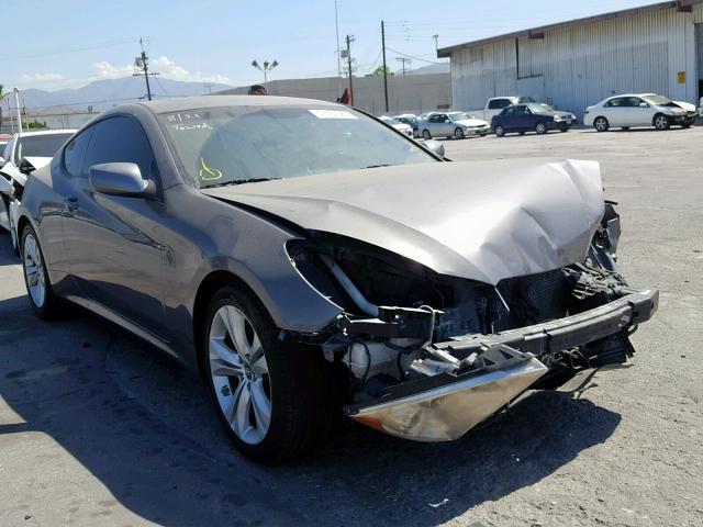 KMHHT6KD9BU065059 - 2011 HYUNDAI GENESIS CO GRAY photo 1