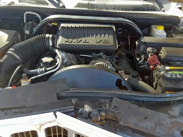 1J8HH48N56C215571 - 2006 JEEP COMMANDER WHITE photo 7