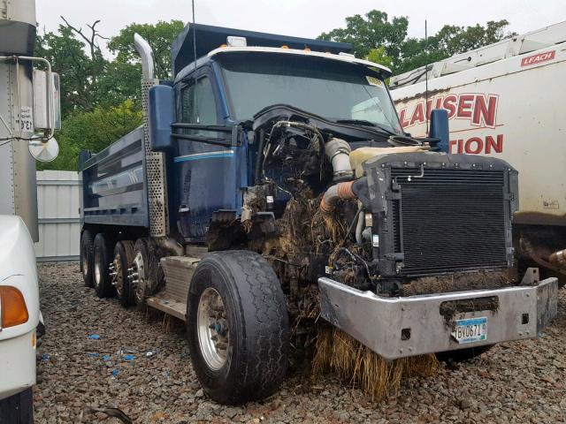 1NKZXPTX5FJ429415 - 2015 KENWORTH CONSTRUCTI BLUE photo 1