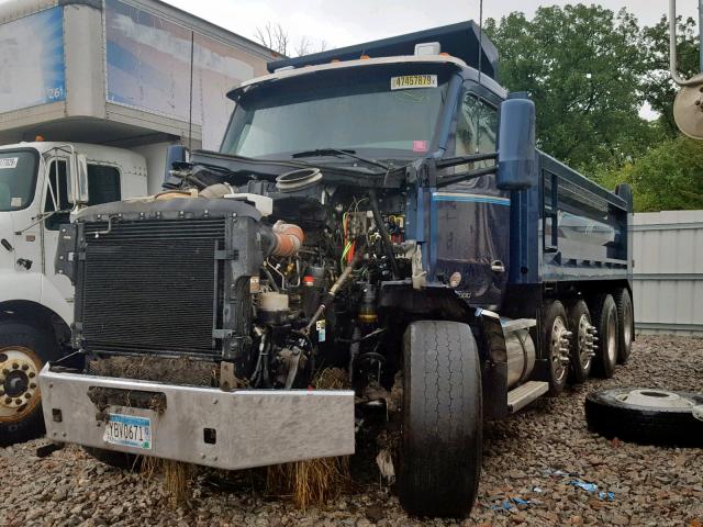 1NKZXPTX5FJ429415 - 2015 KENWORTH CONSTRUCTI BLUE photo 2