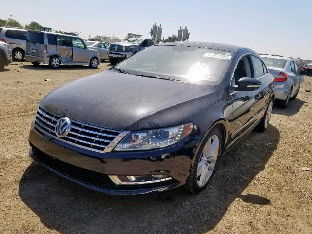 WVWRP7AN1DE544456 - 2013 VOLKSWAGEN CC LUXURY GRAY photo 2