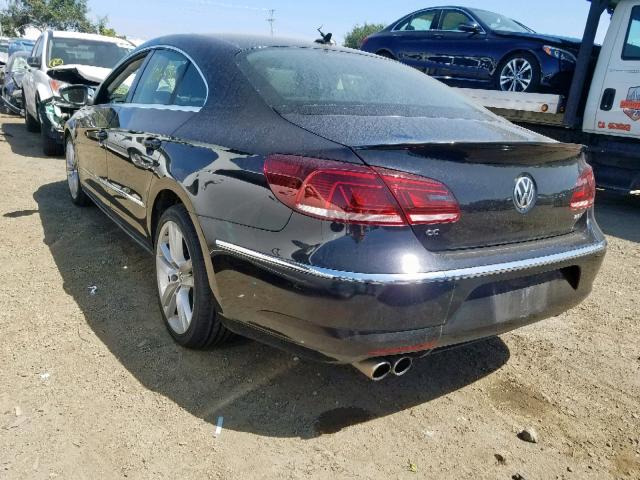 WVWRP7AN1DE544456 - 2013 VOLKSWAGEN CC LUXURY GRAY photo 3