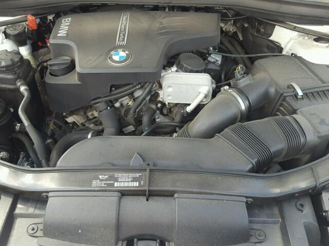 WBAVL1C55DVR82575 - 2013 BMW X1 XDRIVE2 WHITE photo 7