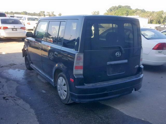 JTLKT324764088455 - 2006 TOYOTA SCION XB 黑色 照片 3