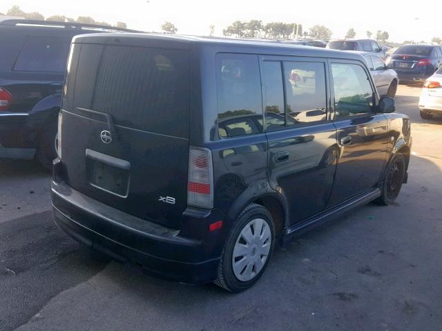 JTLKT324764088455 - 2006 TOYOTA SCION XB 黑色 照片 4