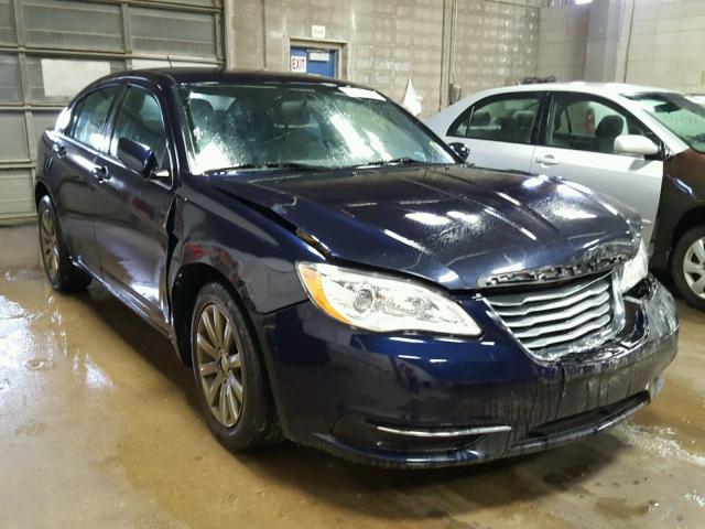 1C3CCBBB0CN108435 - 2012 CHRYSLER 200 TOURIN BLUE photo 1