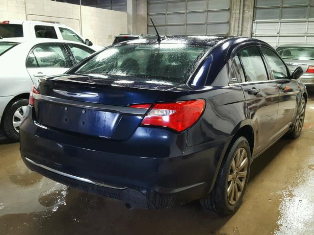 1C3CCBBB0CN108435 - 2012 CHRYSLER 200 TOURIN BLUE photo 4