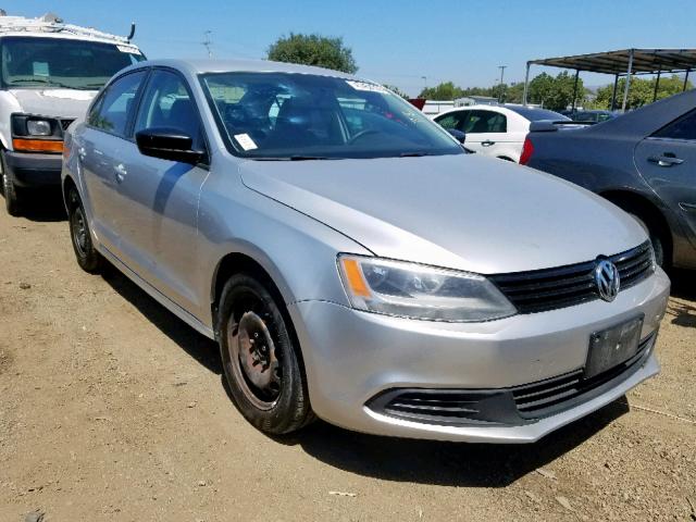 3VW2K7AJ0CM326074 - 2012 VOLKSWAGEN JETTA BASE 银色 照片 1