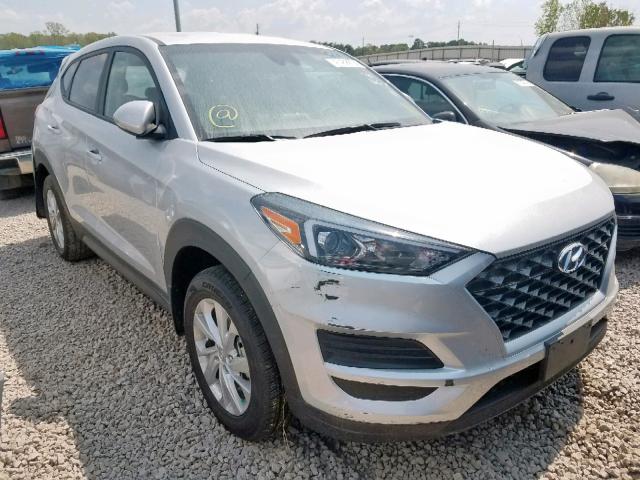 KM8J23A44KU917211 - 2019 HYUNDAI TUCSON SE SILVER photo 1