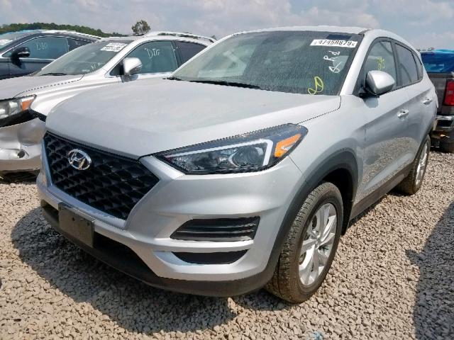 KM8J23A44KU917211 - 2019 HYUNDAI TUCSON SE SILVER photo 2