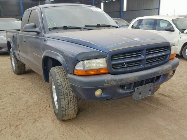 1B7GG32X92S541769 - 2002 DODGE DAKOTA SPO BLUE photo 1