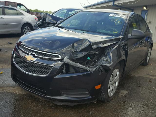 1G1PA5SH1D7251711 - 2013 CHEVROLET CRUZE LS CHARCOAL photo 2