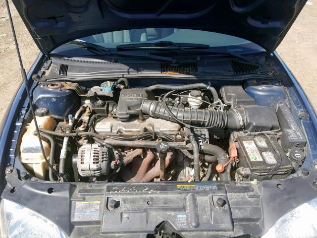 1G1JC524827446778 - 2002 CHEVROLET CAVALIER B BLUE photo 7