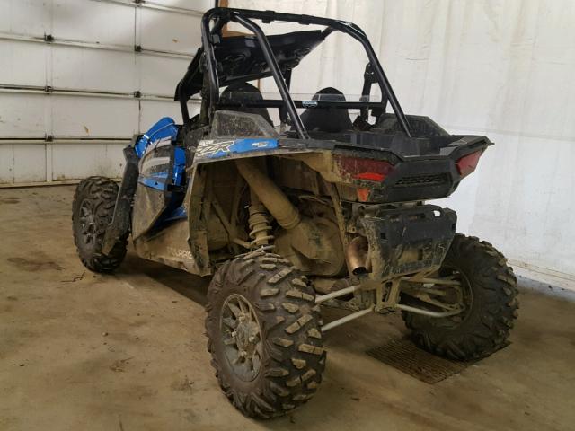 3NSVDE925JF421550 - 2018 POLARIS RZR XP TUR BLUE photo 3