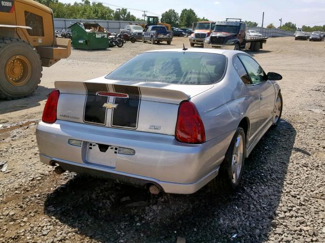 2G1WL16C679128776 - 2007 CHEVROLET MONTE CARL ვერცხლისფერი ფოტო 4