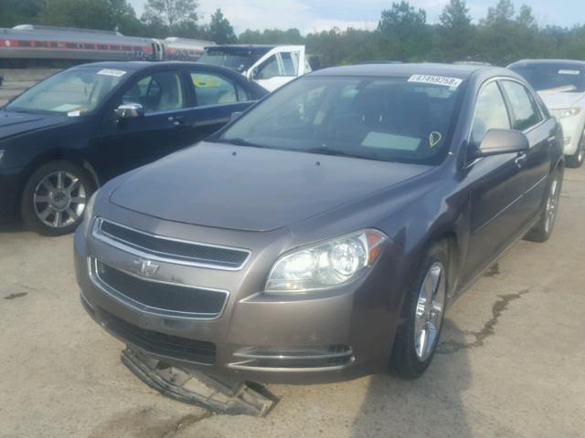 1G1ZD5EU7CF279543 - 2012 CHEVROLET MALIBU 2LT BROWN photo 2