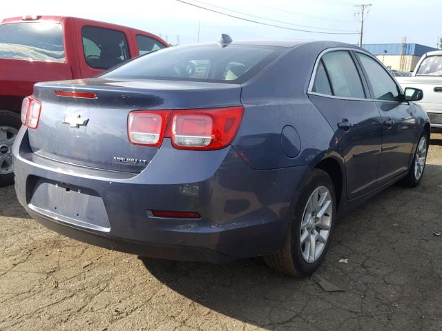 1G11C5SL4EF190835 - 2014 CHEVROLET MALIBU 1LT BLUE photo 4