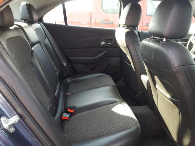 1G11C5SL4EF190835 - 2014 CHEVROLET MALIBU 1LT BLUE photo 6