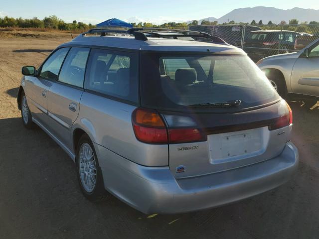 4S3BH625646305907 - 2004 SUBARU LEGACY L S SILVER photo 3