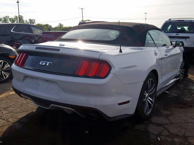 1FATP8FFXG5332808 - 2016 FORD MUSTANG GT WHITE photo 4