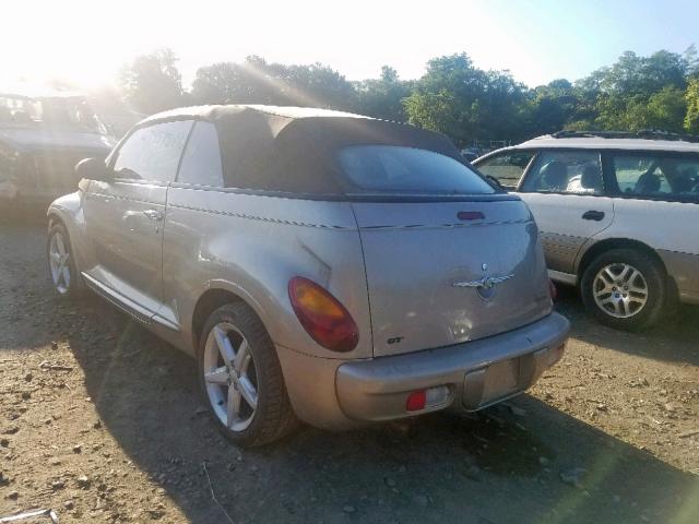 3C3AY75S05T289699 - 2005 CHRYSLER PT CRUISER TAN photo 3