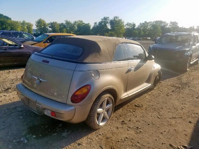 3C3AY75S05T289699 - 2005 CHRYSLER PT CRUISER TAN photo 4