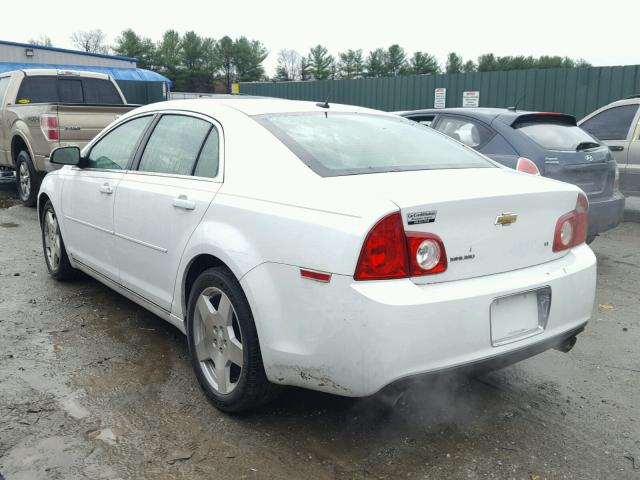 1G1ZJ57769F159810 - 2009 CHEVROLET MALIBU 2LT WHITE photo 3