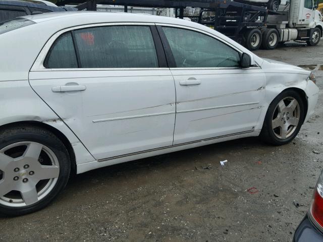 1G1ZJ57769F159810 - 2009 CHEVROLET MALIBU 2LT WHITE photo 9