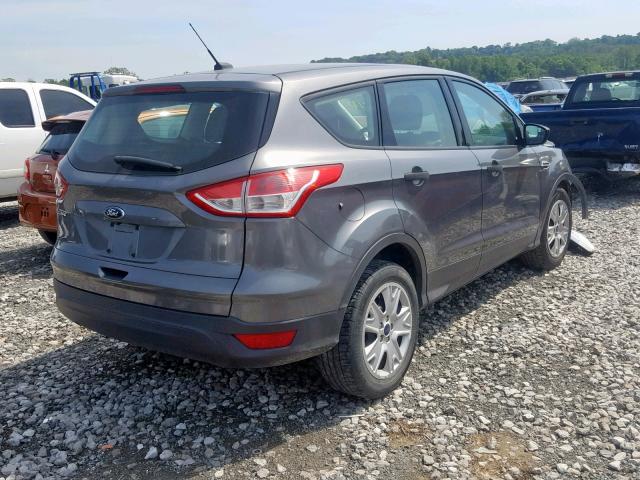 1FMCU0F78EUD22273 - 2014 FORD ESCAPE S GRAY photo 4