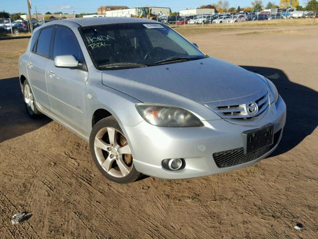 JM1BK344X61498504 - 2006 MAZDA 3 HATCHBAC SILVER photo 1