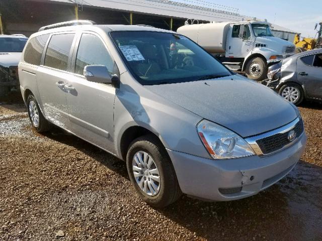 KNDMG4C7XC6491403 - 2012 KIA SEDONA LX TAN photo 1