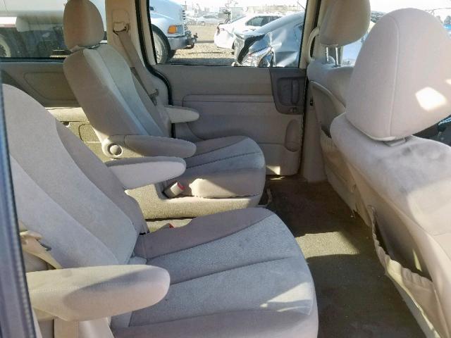 KNDMG4C7XC6491403 - 2012 KIA SEDONA LX TAN photo 6