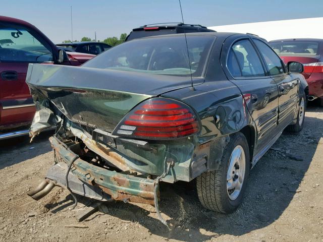 1G2NF52TXYM732945 - 2000 PONTIAC GRAND AM S GREEN photo 4