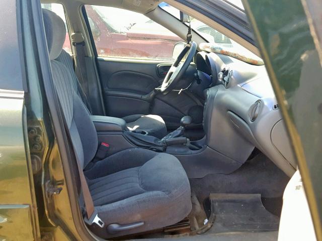 1G2NF52TXYM732945 - 2000 PONTIAC GRAND AM S GREEN photo 5