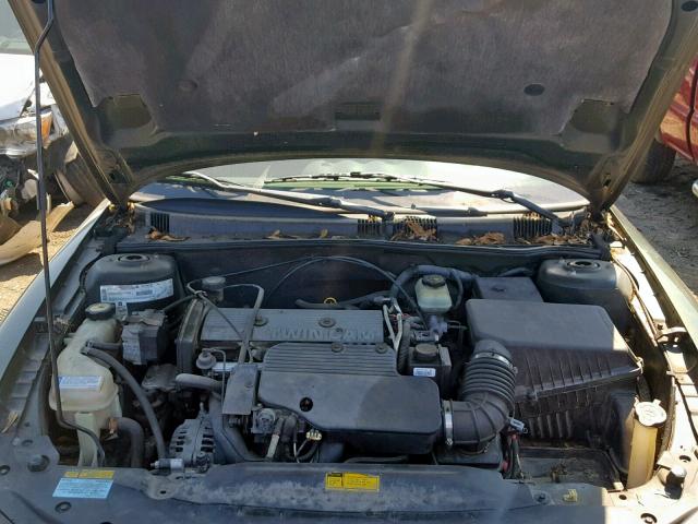 1G2NF52TXYM732945 - 2000 PONTIAC GRAND AM S GREEN photo 7