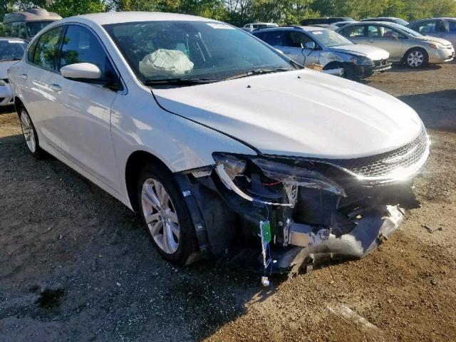 1C3CCCABXGN149622 - 2016 CHRYSLER 200 LIMITE WHITE photo 1