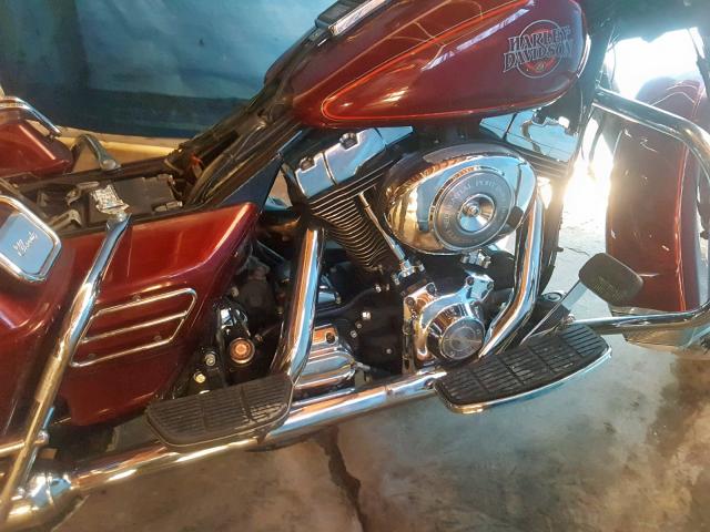 1HD1FFW142Y632590 - 2002 HARLEY-DAVIDSON FLHTCI RED photo 7