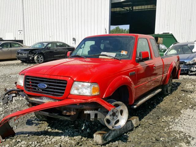 1FTZR15E68PA66241 - 2008 FORD RANGER SUP RED photo 2