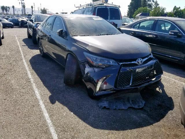 4T1BK1FK2GU576348 - 2016 TOYOTA CAMRY XSE BLACK photo 1