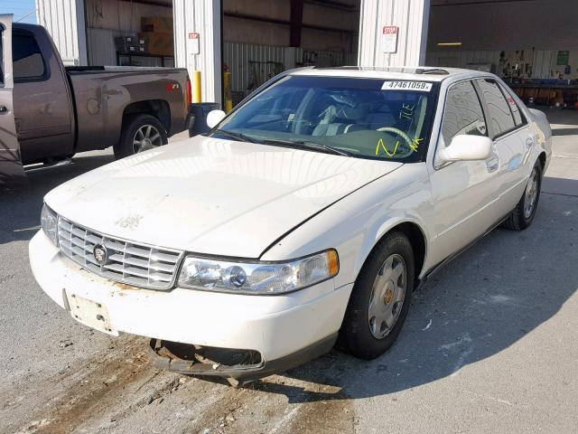 1G6KS54Y9YU156867 - 2000 CADILLAC SEVILLE SL WHITE photo 2