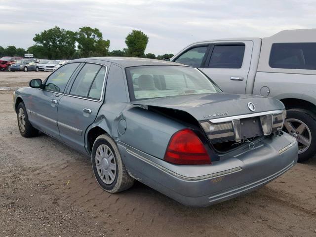 2MEFM74V16X606171 - 2006 MERCURY GRAND MARQ GRAY photo 3